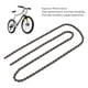 thumbnail image 4 of Cadena de bicicleta ANGGREK de 10 velocidades Mecanizada Fina Profesional de Acero al carbono Medio Alta Resistencia Para Bicicletas Plegables y de carretera, 4 of 8