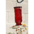 thumbnail image 3 of Vintage Red Glass Hummingbird Feeder - Easy to Fill & Clean - 100% Guaranteed That Your Hummers Will Love!, 3 of 6