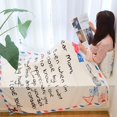 thumbnail image 6 of Gifts for Mom from Daughter/ Son Valentines Day Gifts for Mom Mom Gifts for Birthday from Husband Presents for Mom Who Has Everything Fuzzy Fleece Blanket with Letter Warm Soft, 6 of 6