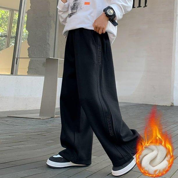 Cowsor Boys Girls Wide Leg Jeans Baggy High Elastic Waist Denim Pants Cute Y2K Trendy Tween Streetwear