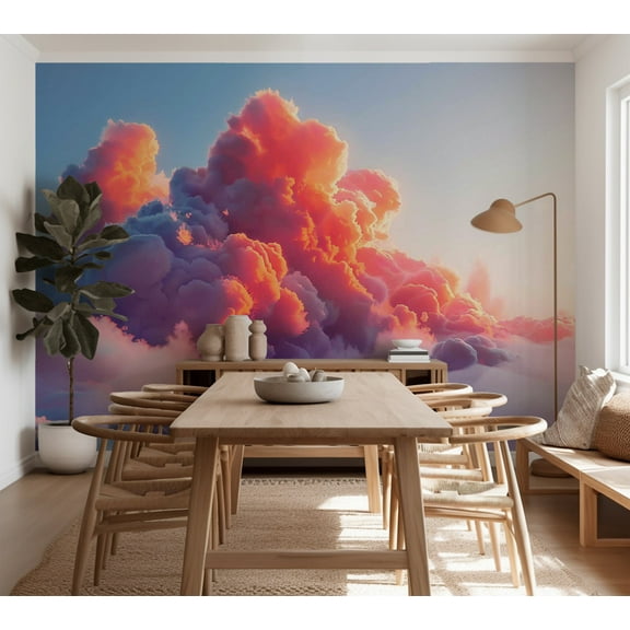 Clouds Wallpaper Wall Mural - Twilight Spectacle