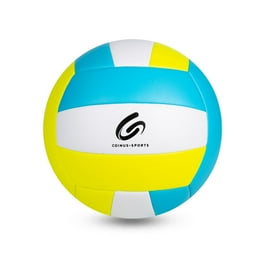 Ballon Volley Taille 5 – Souple, Durable, Avec Pompe, Adapté Plage, Gym Et Entraînement, Idéal Ado/adulte – Design Classique