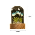 thumbnail image 4 of Kmdttou Solar Lights Outdoor DIY Tulips Night Light Kit - Arts And Crafts Nightlight Project Novelty For Girls - Light Up Flower Terrarium Kits For Kids, Teens And Adults - Unique Hand Made, 4 of 7