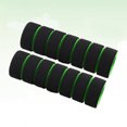 thumbnail image 4 of 2pcs Handlebar Grips Bike Racing Motorcycle Handle Bar Sponge Grips Cover Non-slip Handle Grips(Green and Black), 4 of 9