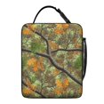 thumbnail image 4 of Camo and Oak Green Pattern Insulated Lunch Bag for Men Women,Waterproof Lunch Box for Work,Picnic or Travel,Thermal Insulation,10.63x9.06x3.54 Inches, 4 of 4