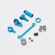 thumbnail image 2 of 2Conjunto para 1:14 144001 Repuestos de ActualizacióN de AutomóViles RC Asiento de Metal C Copa de DireccióN Brazo Oscilante Eje de TransmisióN Central, Azul, 2 of 6