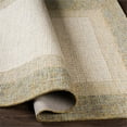 thumbnail image 6 of Surya Elena 96x120" Rectangle Modern Wool Rug in Dusty Sage Green/Cream, 6 of 6