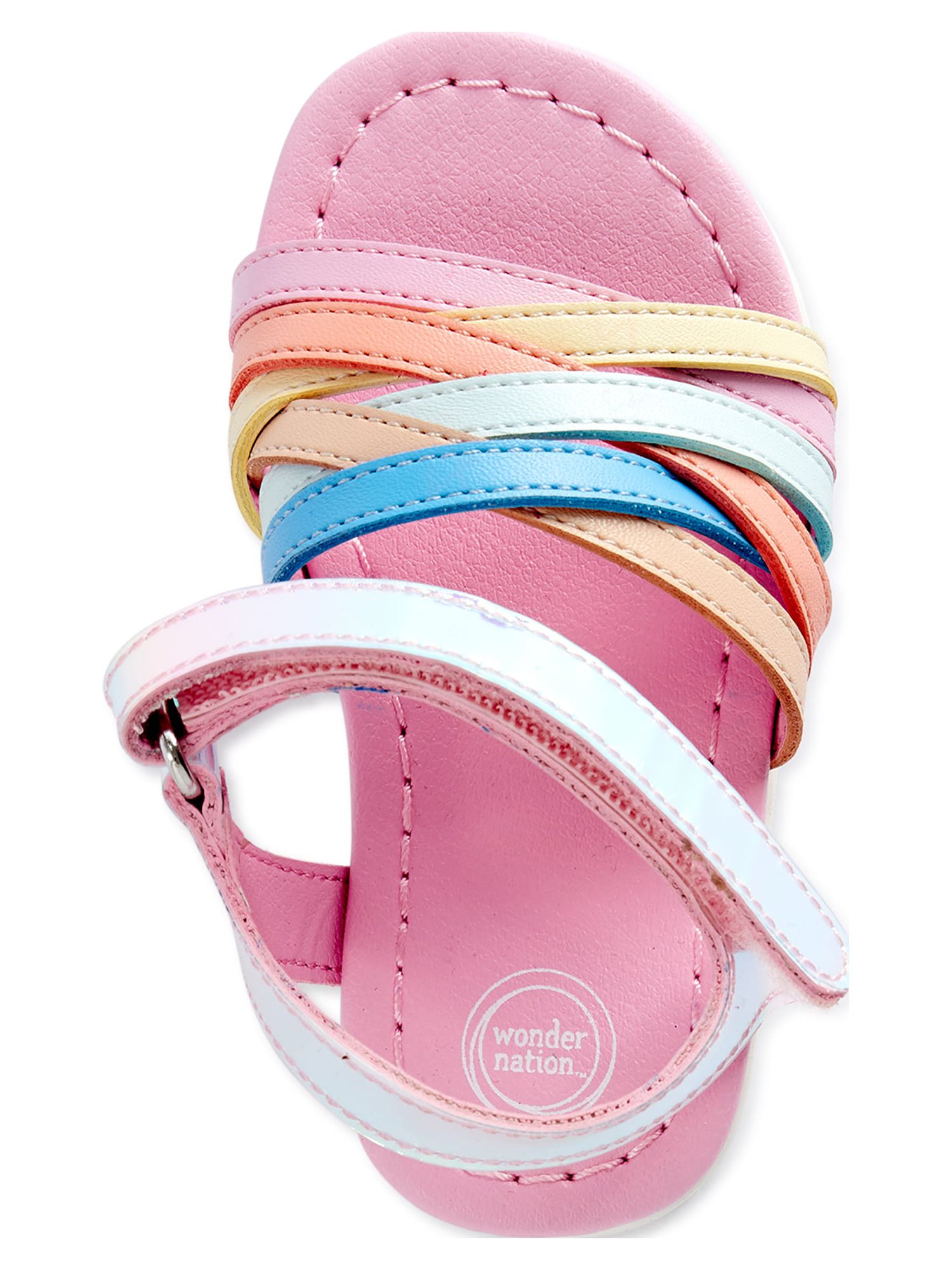 Wonder Nation Infant Girls Huarache Sandals - image 5 of 7