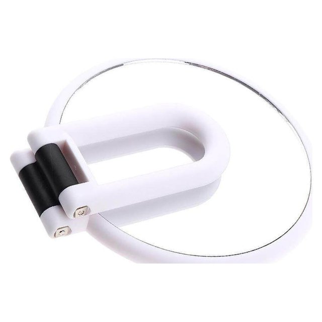 Miroir de Maquillage Double Face Rond avec Trou de Suspension Double Face X2