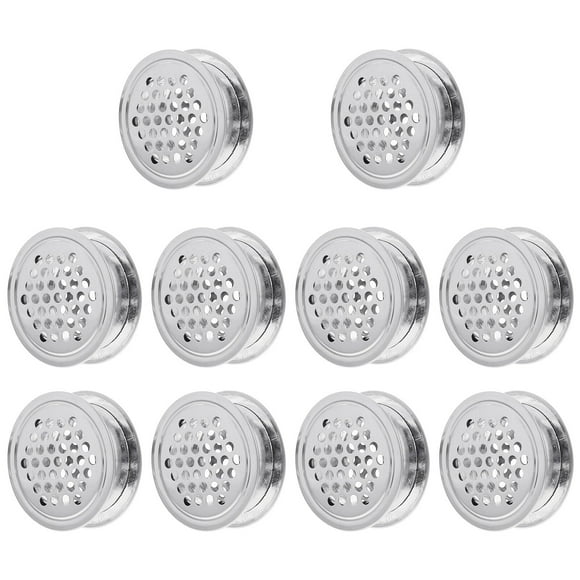 GOOHOCHY Juego de ventilación de ventilación de aire de acero inoxidable de acero inoxidable de 10pcs