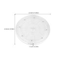 thumbnail image 2 of unbranded Turntable Rotatorio Transparente De Calidad Para Especias Y Almacenamiento En Cocina, 2 of 8