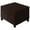 Chocolate, variant on Eurhowing Square Ottoman Covers, Non-Slip Stretchable Jacquard Ottoman Slipcover, Pet Hair Resistant Furniture Protector for Folding Storage Stool, Dark Gray, L