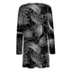 thumbnail image 5 of Puntoco Abrigo Mujer Impresión Manga Larga Casual Tops Blusa con Bolsillo Cárdigan Outwear Liquidación Puntoco Puntoco-1, 5 of 5