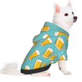 thumbnail image 2 of Fotbe Beer Sudadera con Estampado para Perros Pequeños – Suéter con Capucha para Mascotas, Tela Suave de Forro Polar con Bolsillo-Medium, 2 of 7