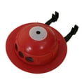 thumbnail image 3 of TOTO THU500S Toilet Flapper, Rubber, Red/Black, 3", 3 of 5