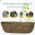 thumbnail image 4 of kjfeif 36 Inch Coconut Coir Hanging Basket Liner, Natural Fiber Planter Insert Replacement for Window Box, Flower Pot, Fence Trough, and Wall Planter Basket, 4 of 7