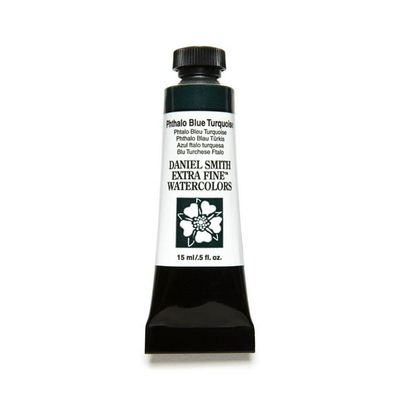 Daniel Smith Extra Fine Watercolor, 15ml, Pthalo Blue Turquoise