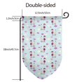 thumbnail image 7 of Wukai Poodle Dog Print Garden Flag 12.5x18 Inch Double Sided Sun-resistant Rain-resistant, Wrinkle-resistant Colorfast(Only Flag), 7 of 7