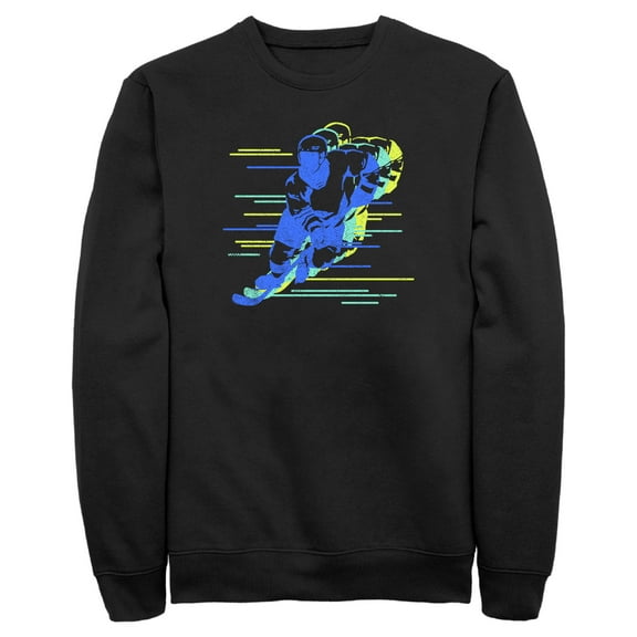 Men's Lost Gods Hockey Player  Sweatshirt Black 3X Large