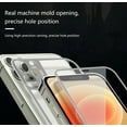thumbnail image 5 of Goldcherry Camera Armor For iPhone 12 Pro Max Screen Protector, Front & Back 9H Hardness Tempered Glass Screen Protector [Titanium Edge] Anti-Scratch 0.26mm HD For iPhone 12 Pro Max 6.7 Inch(Silver), 5 of 8