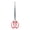38cm, variant on High Strength Stainless Steel Seafood Tongs with Serrated Tip for Catching Fish and Handling Waste for Home Cooking