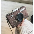 thumbnail image 2 of YOUI-GIFTS Camera Shoulder Bag Snapshot PU Leather Crossbody Bag Vintage Novelty Cute Handbag Purse, 2 of 7