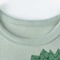 thumbnail image 5 of NOLDARES Toddler Baby Boy Outfits Dinosaur Truck Print Short Sleeve Shirt Tee Elastic Shorts 2pcs Summer Clothes(Green,3-4 Y), 5 of 9