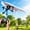 One Batteries, variant on 2026 New RC Paper Airplane Kit, Electric Power Module with 2.4GHz Remote Control for DIY Paper Planes, Beginners & Hobby Flyers (Two Batteries)