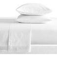 thumbnail image 4 of Hotel Quality Luxurious & Soft 4 Piece Sheet Set – 100% Long Staple Egyptian Cotton, White, Deep Pocket 10 Inch, Ultra-Breathable, Wrinkle-Resistant Bedding (Queen), 4 of 6