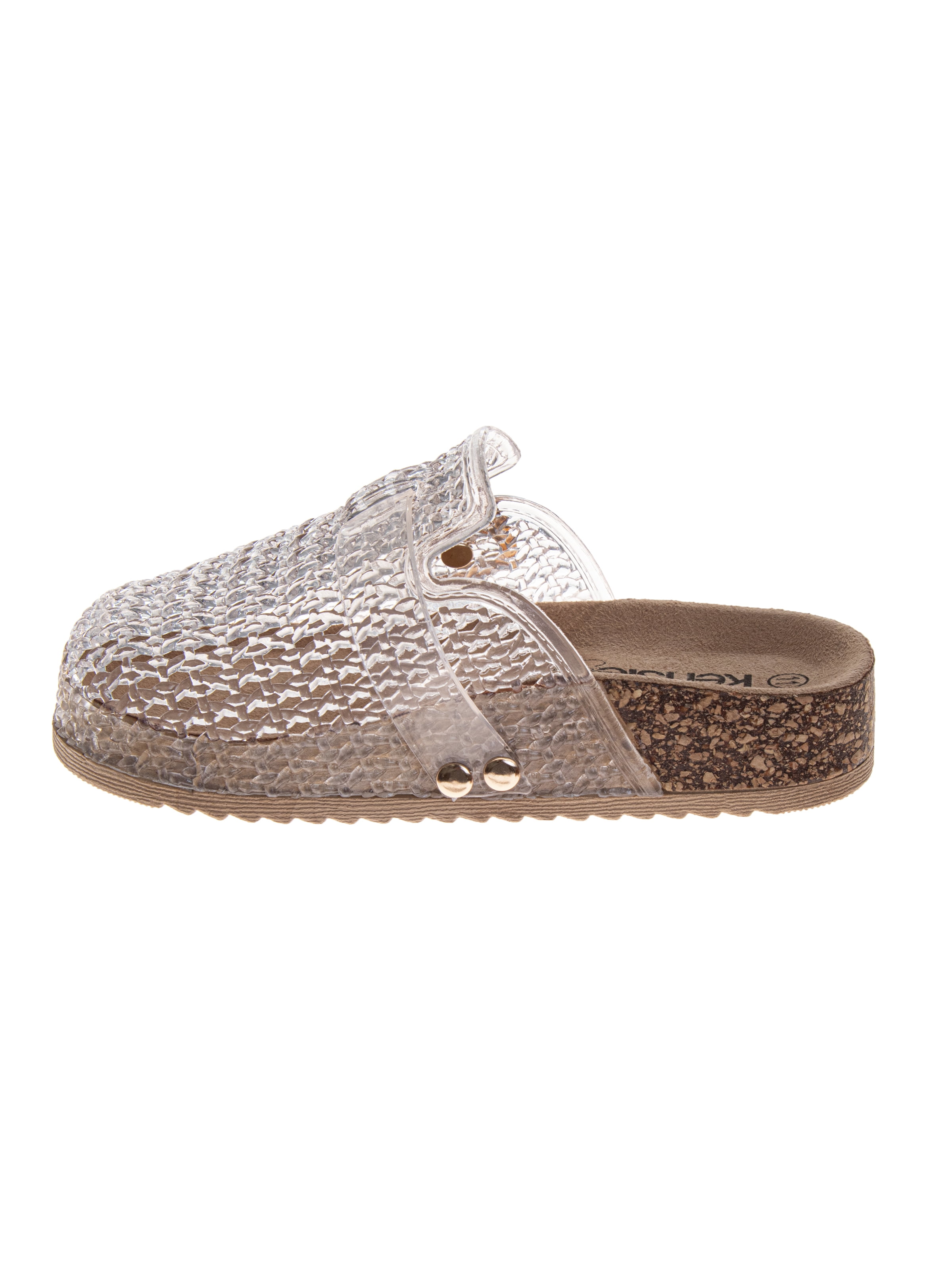 Kensie Girl Little Girls Jelly Slip On Clog