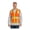 Orange, variant on Unisex ANSI 107 Class 2 Surveyor Zippered Two-Tone Vest | Reflective Safety Gear for Men & Women, High Visibility Zip Up Outerwear for Construction, Roadside & Utility Work