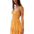thumbnail image 1 of Mialoley Women Sleeveless Beach Dress Soild Color Ruffled Hem Summer Backless Party A-Line Dress for Streetwear, 1 of 9