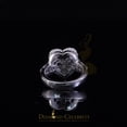thumbnail image 3 of Diamond Celebrity's 925 Silver White 2.50CT Women's VVS 'D' Moissanite 3D Double Heart Ring Size7, 3 of 12