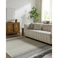 thumbnail image 6 of BoutiqueRugs Uritu Traditional, Transitional Area Rug - Ash, Light Silver, Sage - 18" x 18" Sample, 6 of 6