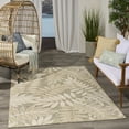thumbnail image 4 of Nourison Home Aloha 3'6" x 5'6" Ivory Sage Modern Rug, 4 of 9