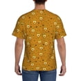 thumbnail image 3 of Bixox Men's Honey Bee Gnomes Printed Short Sleeve Skinny Athletic T-Shirt, 3 of 6