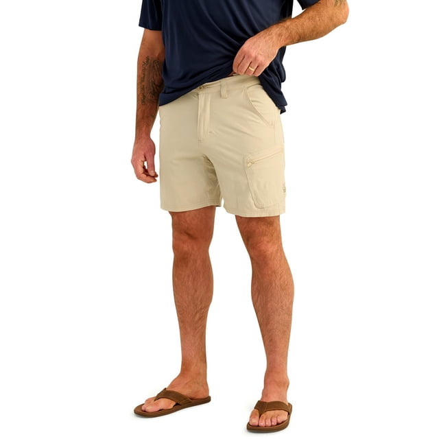 Pantalones cortos de pesca HUK Standard Next Level 7 para hombre Khaki XL