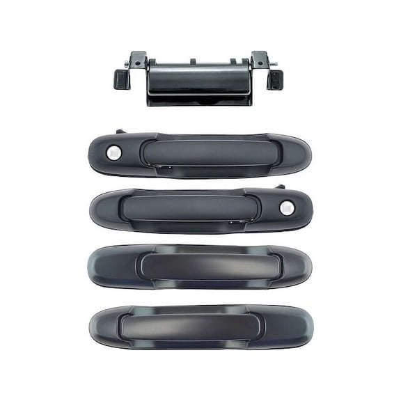 Door Handle Set 5 Piece - Compatible with 1998 - 2003 Toyota Sienna 1999 2000 2001 2002