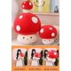 thumbnail image 4 of Mushroom stuffed animal pillow, cute big mushroom soft pillow, home decoration gift animal plush toy doll, 4 of 4