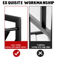 thumbnail image 2 of Yeacher Over The Sink Dish Drying Shelf Rack with Drain Board 2-tier Carbon Steel Dish Drainer Multifunctional Kitchen Utensil Organizer All-in-one Countertop Organizer with Detachable Glasses Cutle, 2 of 7