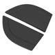 thumbnail image 1 of Car Exterior Rear Door Triangular Panel Trim 838301E000 838401E000 for Accent 2006-2010 Outside Pillar Panel, 1 of 5