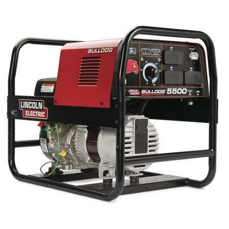 LINCOLN ELECTRIC K2708-2 Engine Driven Welder, Bulldog 5500 Series, Gas