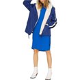 thumbnail image 1 of Sanctuary Clothing Womens Track-Stripe Parka Coat, azul, grande Sanctuary Clothing Anorak, 1 of 1