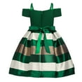thumbnail image 4 of WEAIXIMIUNG Robes pour Filles Taille 16 Robe Blanche pour Enfants Robe d'Été Rayée Robe de Fête Vêtements pour Filles, 4 of 5