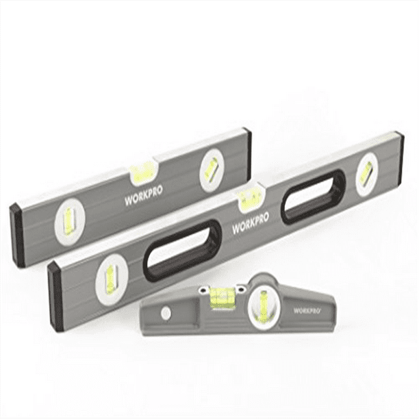 WORKPRO W002900A Spirit Level Set (3 Piece)