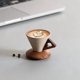 thumbnail image 3 of Taza de café de cerámica gruesa hecha a mano con mango de madera y juego de posavasos for cachorros, 6,09/8,45 onzas, perfecta for oficina en casa y cafeterías, 3 of 4