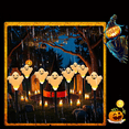 thumbnail image 4 of 6-Pack Solar Garden Lights, Waterproof Led Stakes Auto On/Off 8-Hour Glow, Spooky Yard Decor For Trick-Or-Treat, 4 of 7