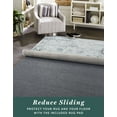 thumbnail image 2 of Unique Loom Sofia Collection Area Rug - Casino Bundle (6' 1" x 9' Rectangle Light Blue/Ivory), 2 of 9