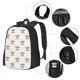 thumbnail image 2 of Fotbe Mardi Gras Carnival1 Mochila para Hombre y Mujer - Tela Oxford 600D Resistente - Mochila Impermeable de Gran Capacidad para Escuela, Viajes y Senderismo, 2 of 6