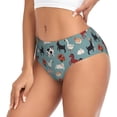 thumbnail image 2 of Balery Farm Animals 1 Ropa Interior de Algodón para Mujer con Dibujo – Braguitas Cómodas y Elásticas, Estilo Clásico-4X-Large, 2 of 6